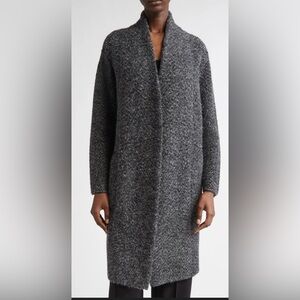 Vince Charcoal Cardigan Sweater Coat